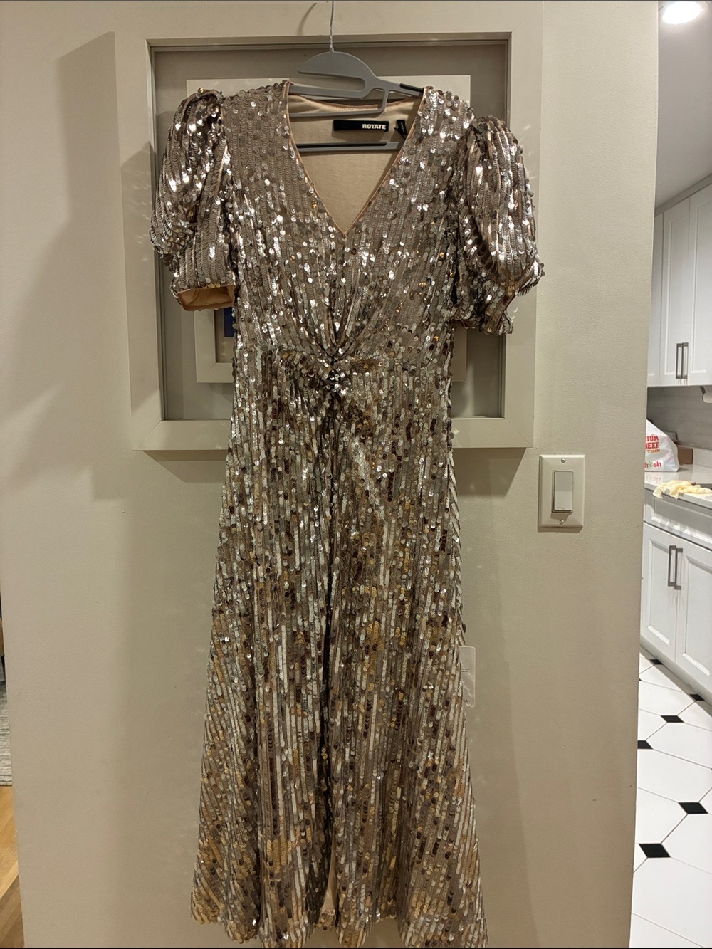 Rotate Sequin Gown